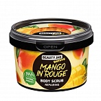 BEAUTY JAR Yummy atjaunojošs ķermeņa skrubis MANGO IN ROUGE, 360g
