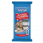 ULTRA FRESH Mitrās salvetes vannas istabas tīrīšanai, 20 gab
