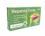 HERBIN Hepatrin Forte aknu veselībai, 30 kapsulas