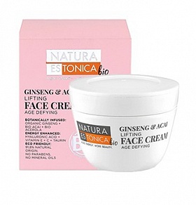 NATURA ESTONICA liftinga krēms nobriedušai un sausai sejas ādai, 50ml